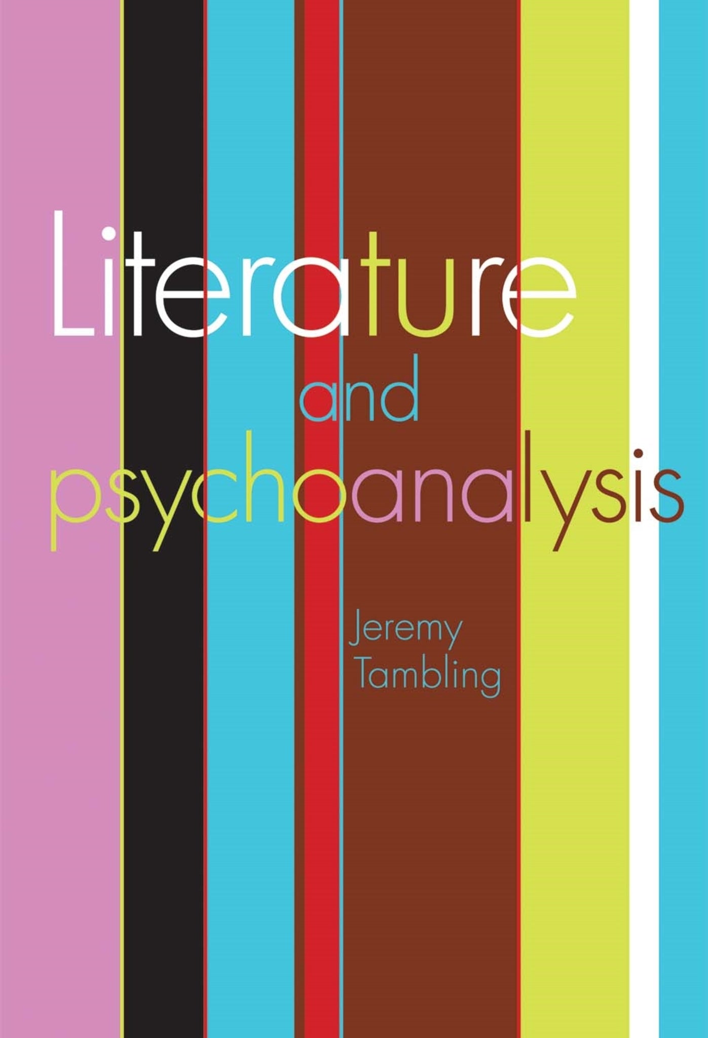 Cover image for Literature and psychoanalysis ISBN 9780719086731